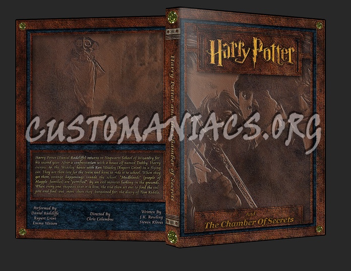 Harry Potter - The Chamber of Secrets dvd cover
