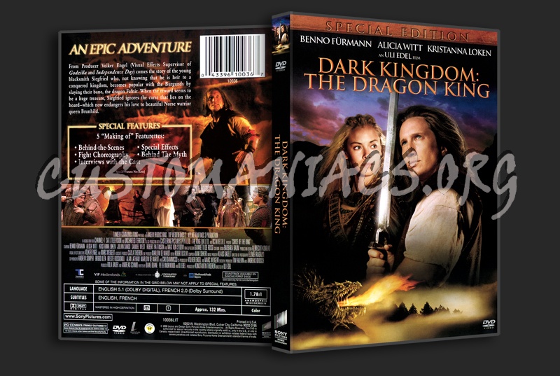 Dark Kingdom: The Dragon King dvd cover