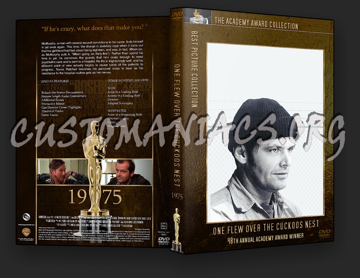 One Flew Over The Cuckoo's Nest - Academy Awards Collection dvd cover