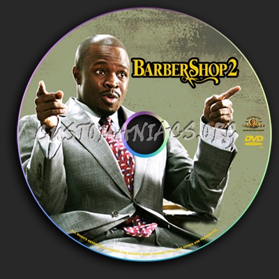Barbershop 2 dvd label