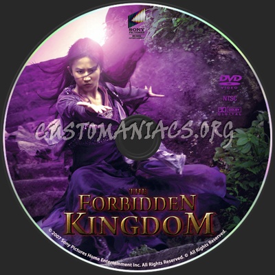 The Forbidden Kingdom dvd label