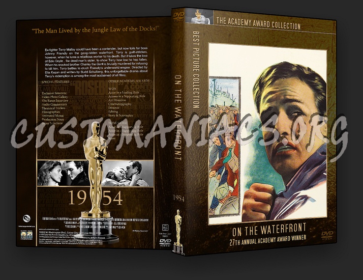 On The Waterfront - Academy Awards Collection dvd cover