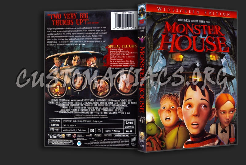 Monster House dvd cover