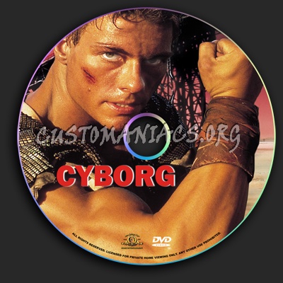 Cyborg dvd label