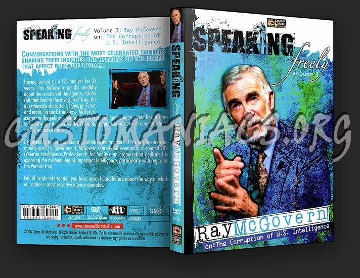 Speaking Freely, Volume 3: Ray McGovern dvd cover