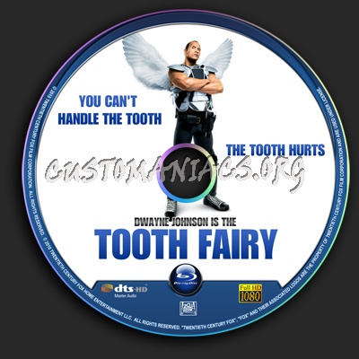 Tooth Fairy blu-ray label
