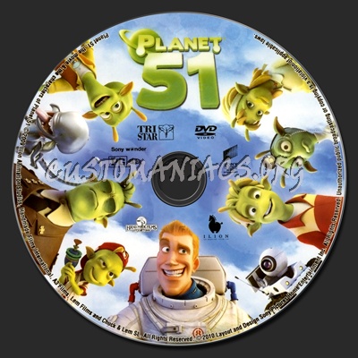 Planet 51 Dvd Label Dvd Covers Labels By Customaniacs Id Free Download Highres Dvd Label