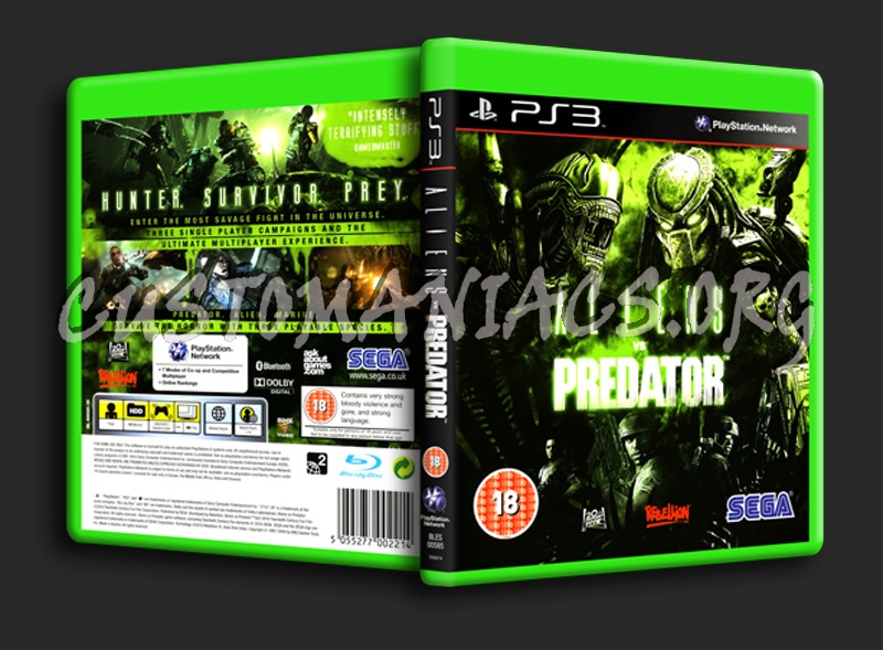 Aliens vs Predator dvd cover
