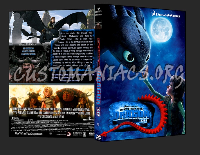 How To Train Your Dragon dvd cover