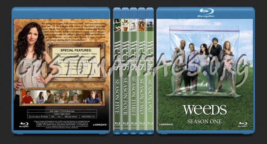 Weeds blu-ray cover