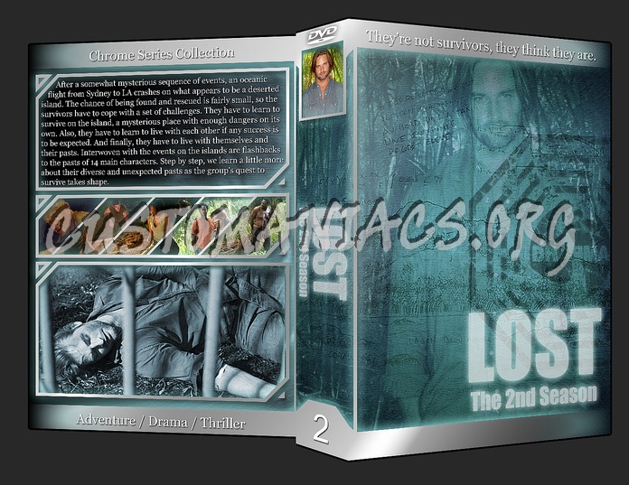 Lost - Season 2 dvd cover
