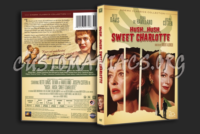 Hush Hush Sweet Charlotte dvd cover