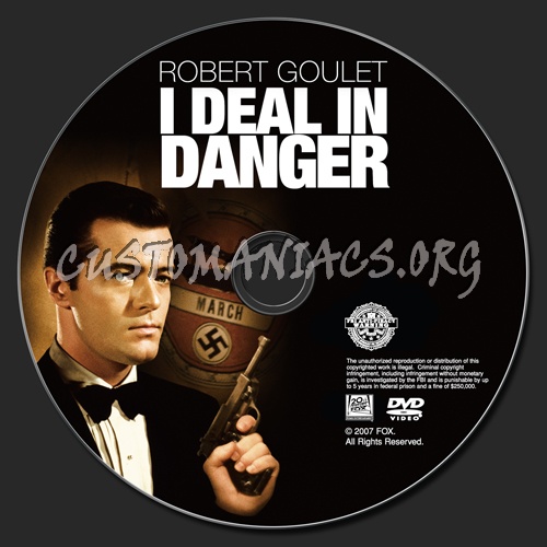 I Deal in Danger dvd label