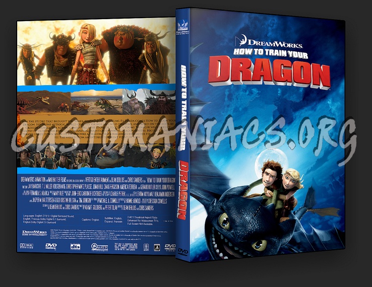 How To Train Your Dragon dvd cover