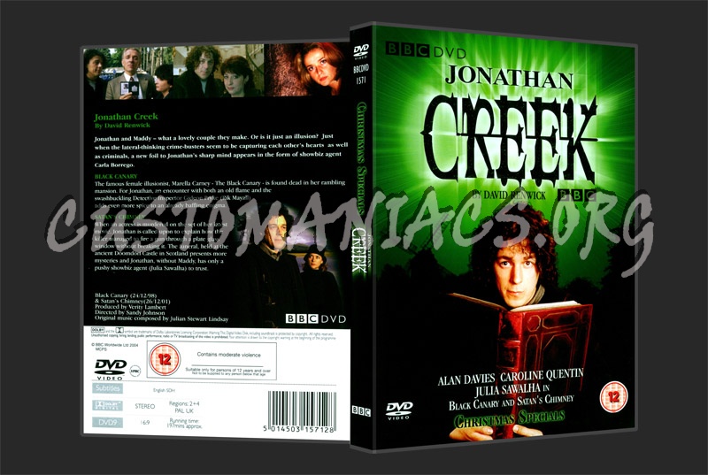 Jonathan Creek Christmas Specials dvd cover