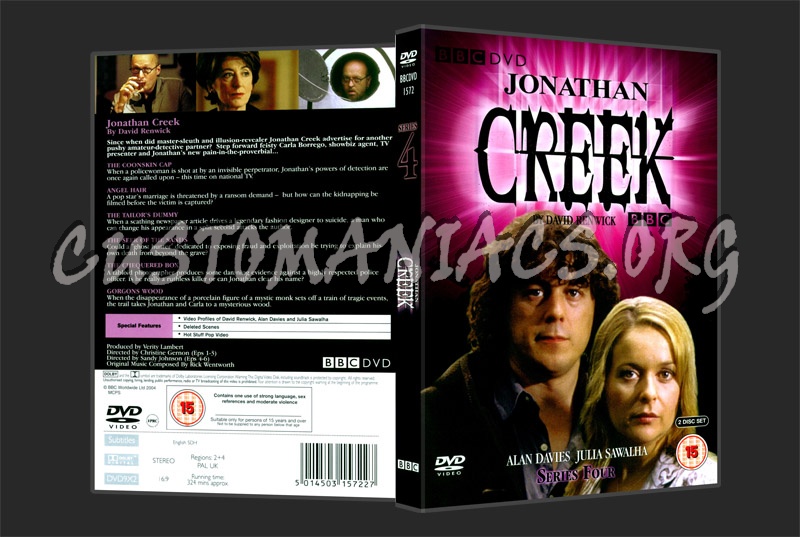 Jonathan Creek Series 4 dvd cover