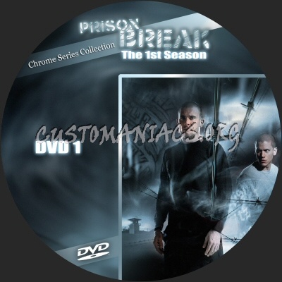 Prison Break season 1 dvd label