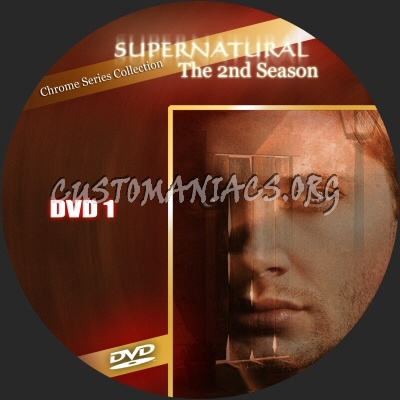 Supernatural S2 dvd label