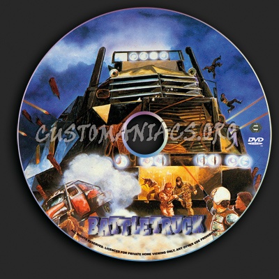 Battletruck dvd label