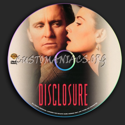 Disclosure dvd label