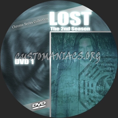 Lost S2 dvd label