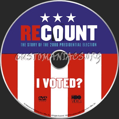 Recount dvd label