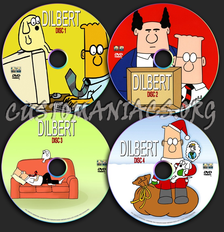 Dilbert dvd label