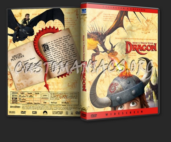 How to Train Your Dragon dvd cover