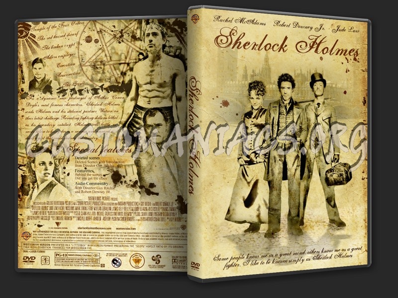 Sherlock Holmes dvd cover