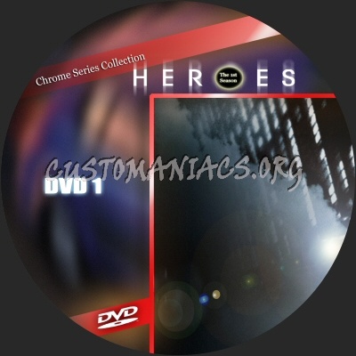 Heroes Season 1 dvd label