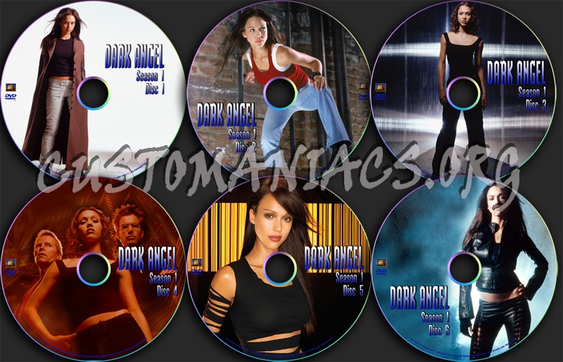 Dark Angel season 1 dvd label