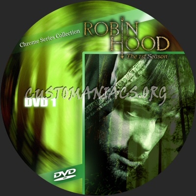 Robin Hood Season 1 dvd label