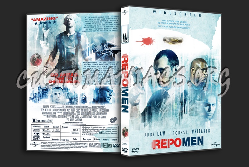 Repo Men dvd cover