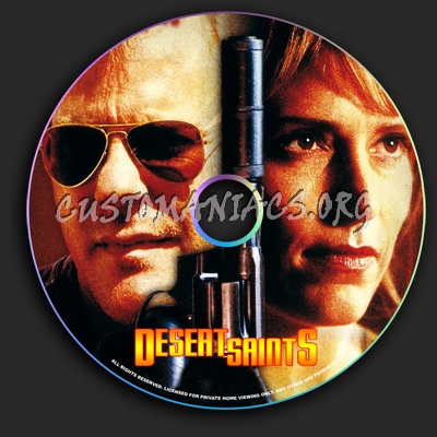 Desert Saints dvd label