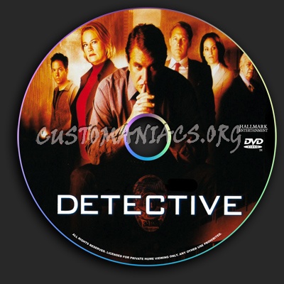 Detective dvd label