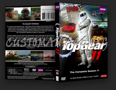Top Gear Season 11 dvd cover