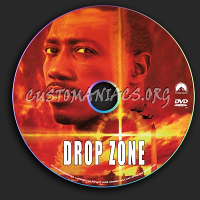 Drop Zone dvd label