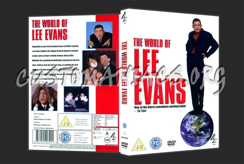 The World Of Lee Evans dvd cover
