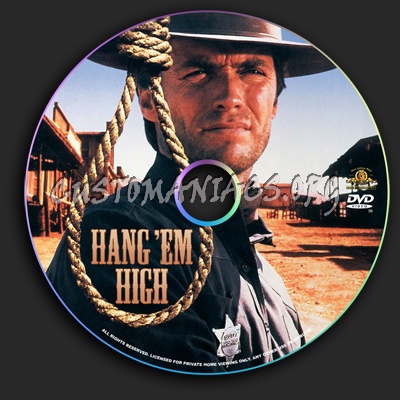 Hang'em High dvd label