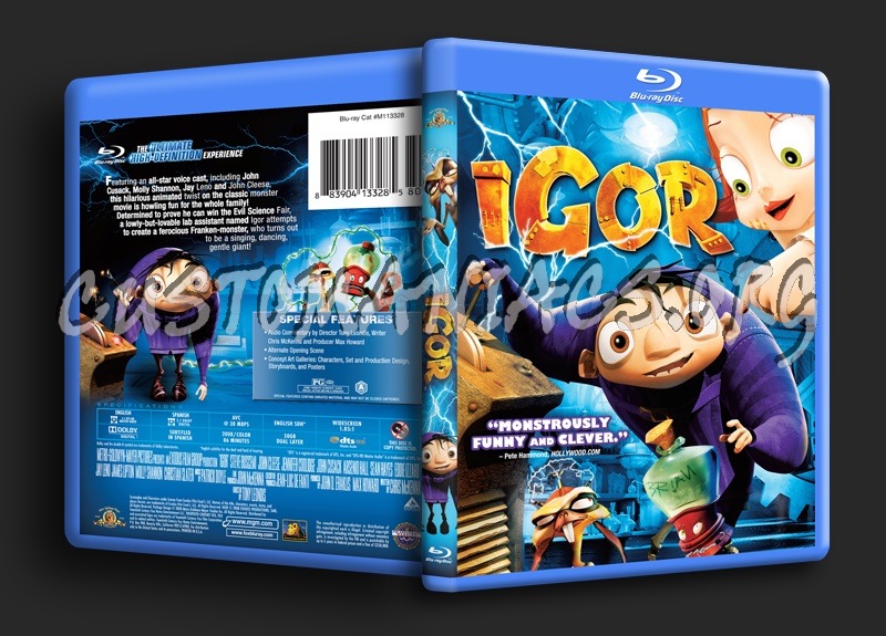 Igor blu-ray cover