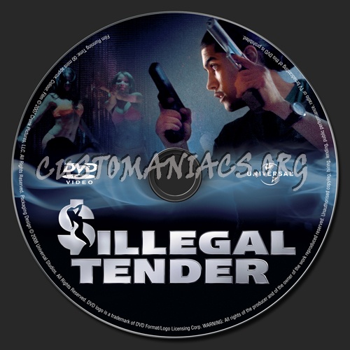 Illegal Tender dvd label