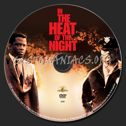 In the Heat of the Night dvd label