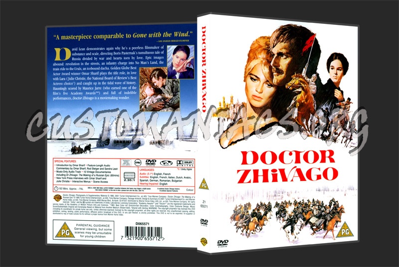 Dr Zhivago dvd cover