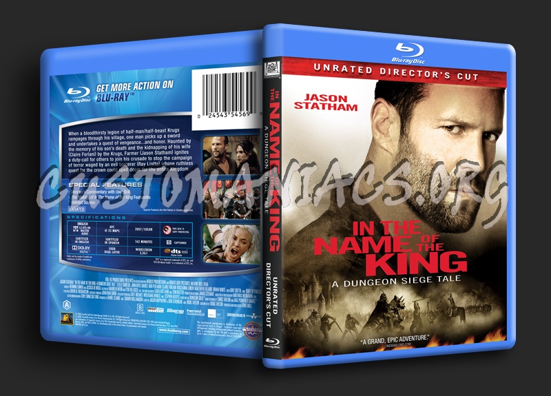 In the Name of the King blu-ray cover