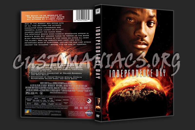 Independence Day dvd cover