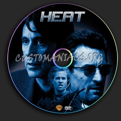 Heat dvd label