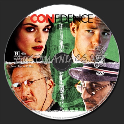 Confidence dvd label