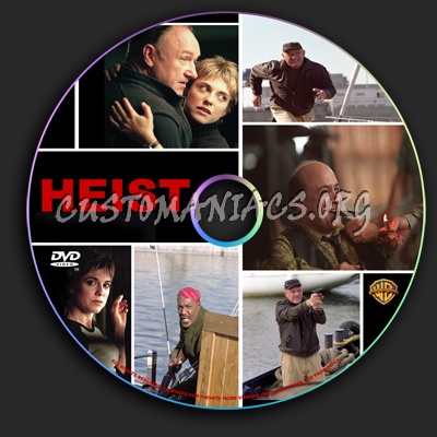 Heist dvd label