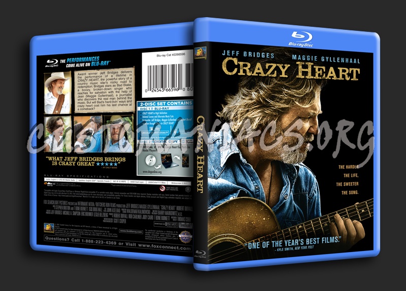 Crazy Heart blu-ray cover