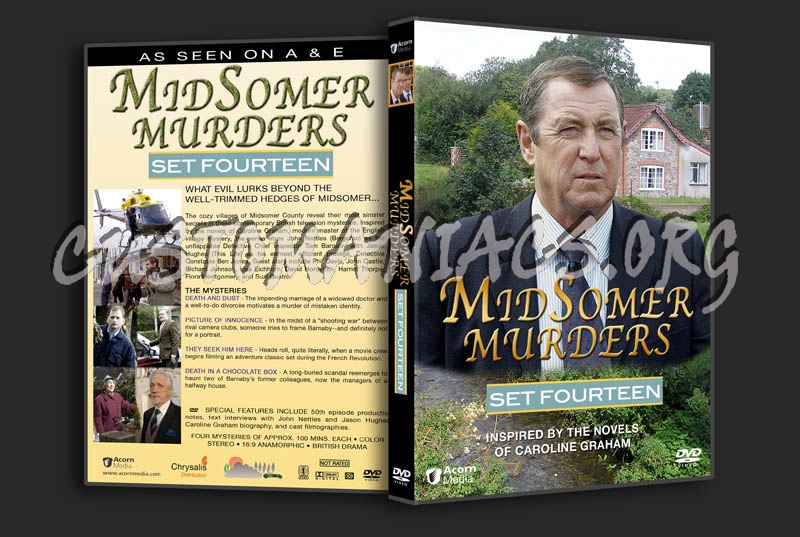 Midsomer Murders Sets 1-14 dvd cover